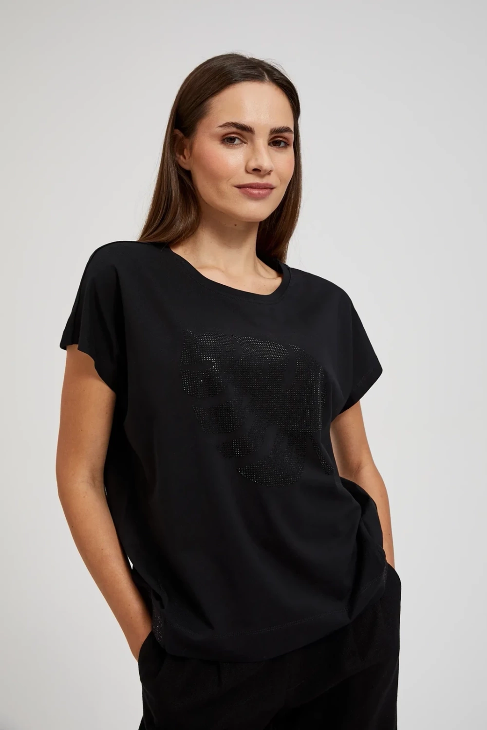 Marisse Women&#039;s Blouse L-Ts-4370 Black