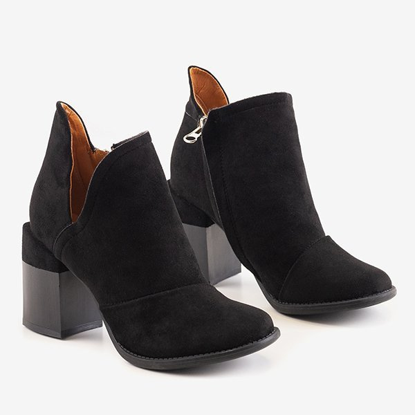 Resti Black women&#039;s ankle boots with cut-outs Namibia - Shoes
