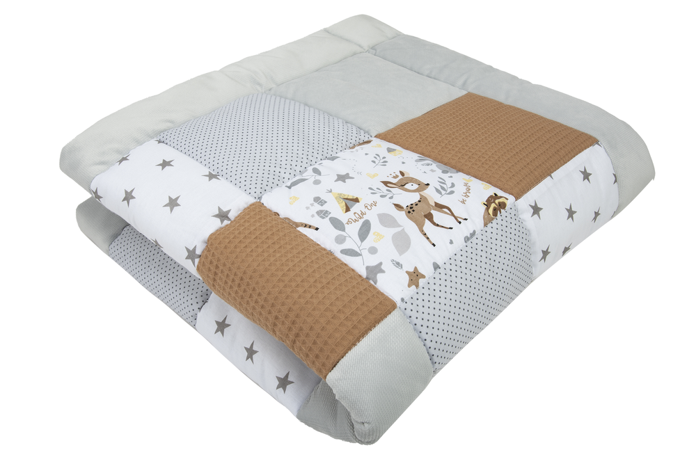 Medi Partners Crawling Blanket 100% Cotton  Multifunctional Thick Soft Play mat