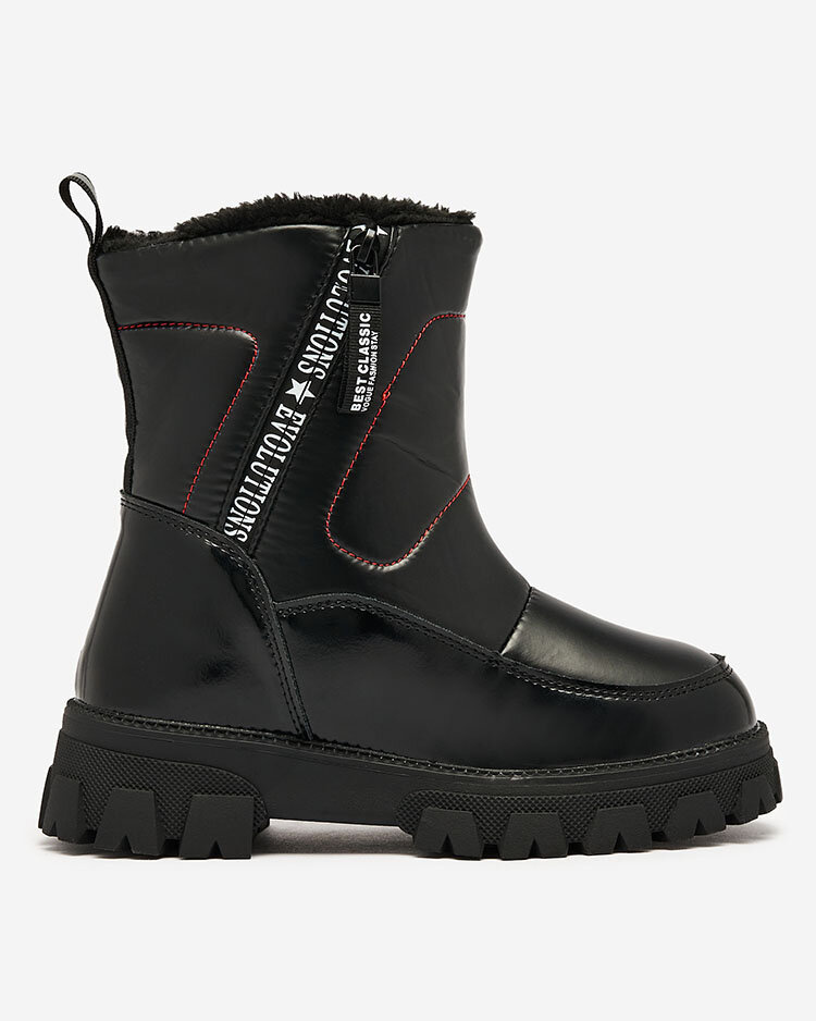 Resti Black children&#039;s insulated boots Terixis