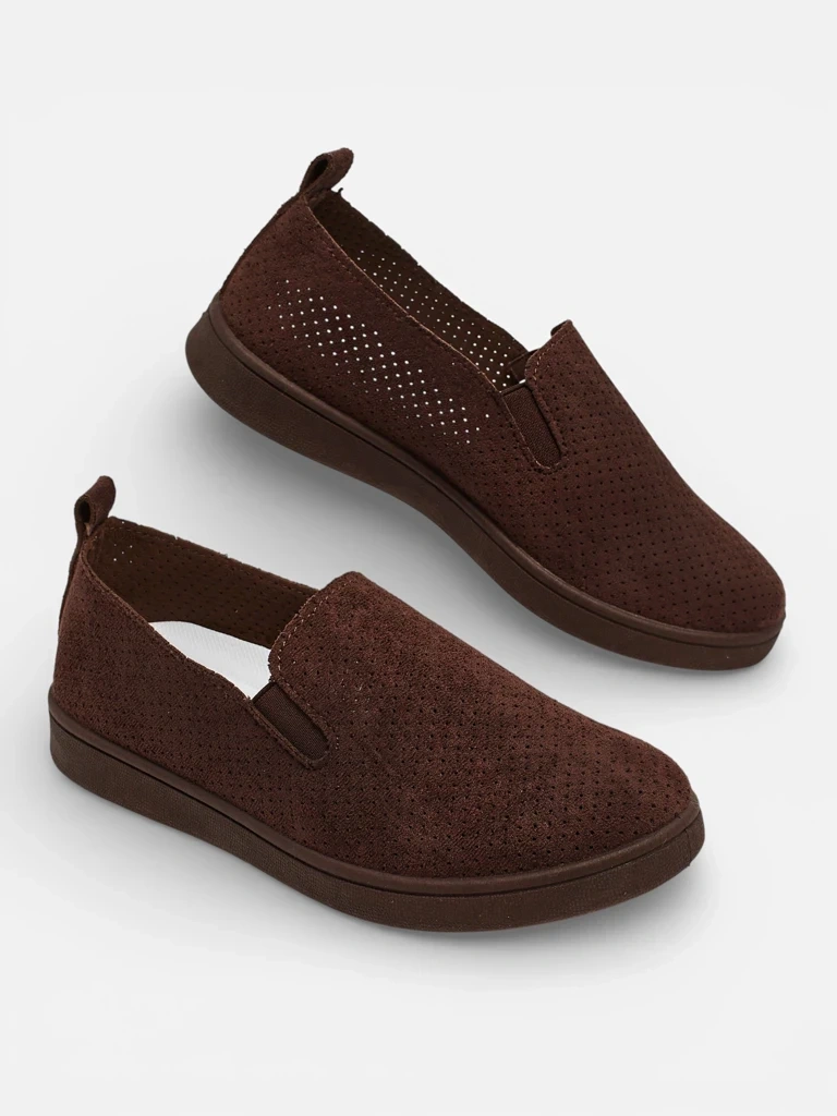 Dámske slip-on topánky Resti Openwork