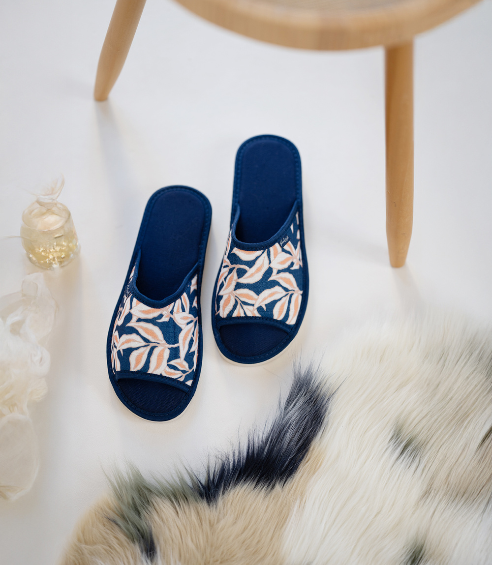 Дамски чехли Natural Style NS-018b черни