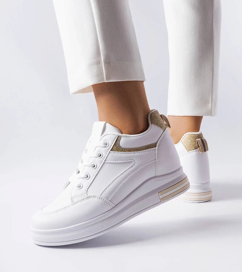 D/CEO White trainers Justar