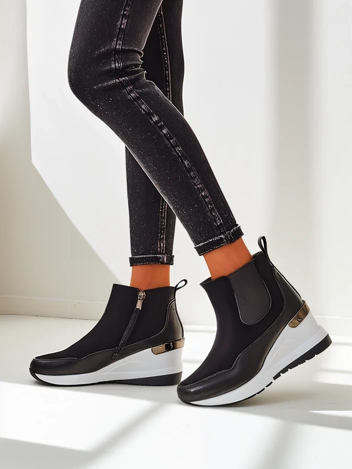 Resti Women&#039;s ankle boots on a hidden wedge Zafico