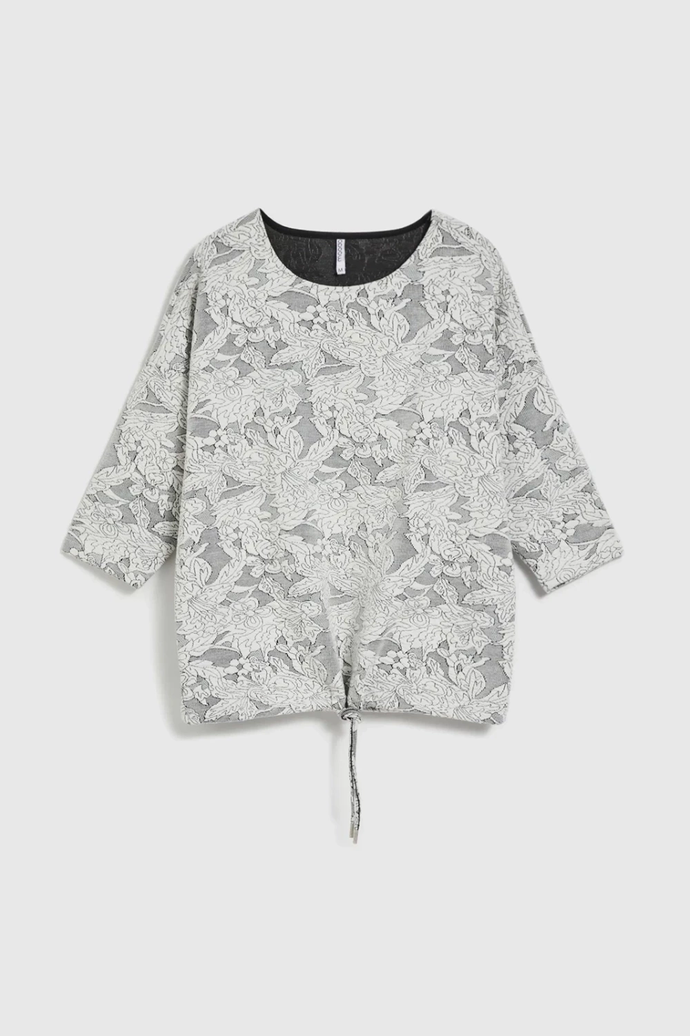 Marisse Women&#039;s Sweatshirt Z-Bl-4508 Black_White
