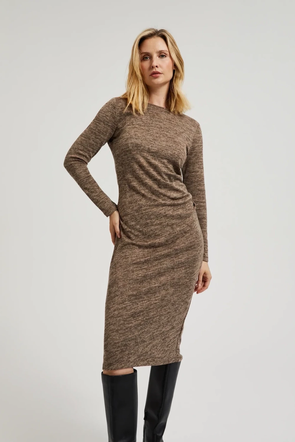 Marisse Womens Dress Z-Su-4512 L.Brown