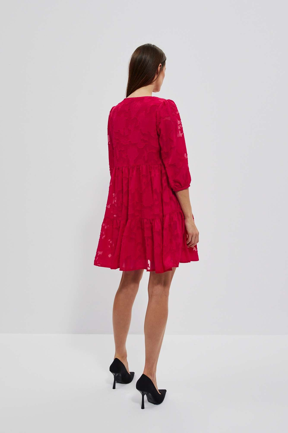 Marisse Women&#039;s Dress L-Su-4021 Strawberry