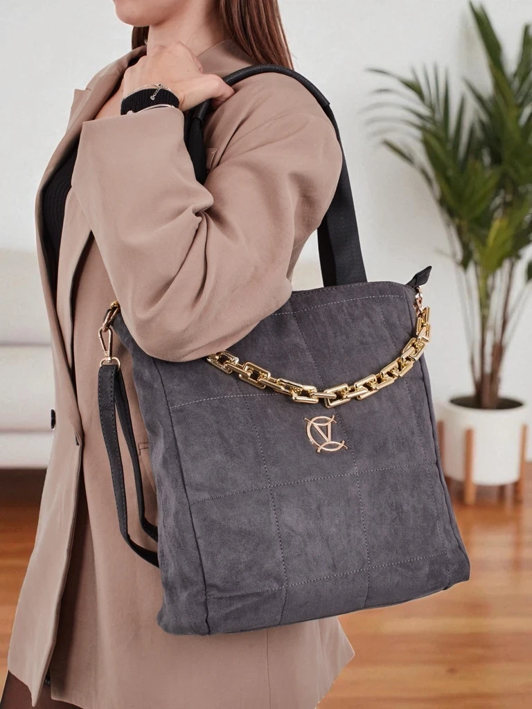 Resti Women's shopper bag eco suede Twilight Life