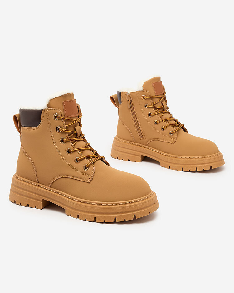 Resti Camel women&#039;s insulated Radoras trapper boots
