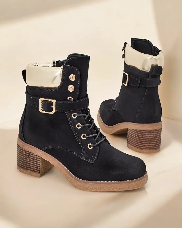 Resti Women's low-heeled ankle boots Nedelin