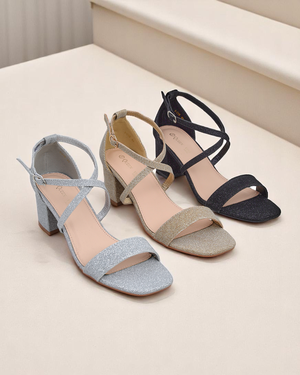 Resti Glitter women's sandals Rokates