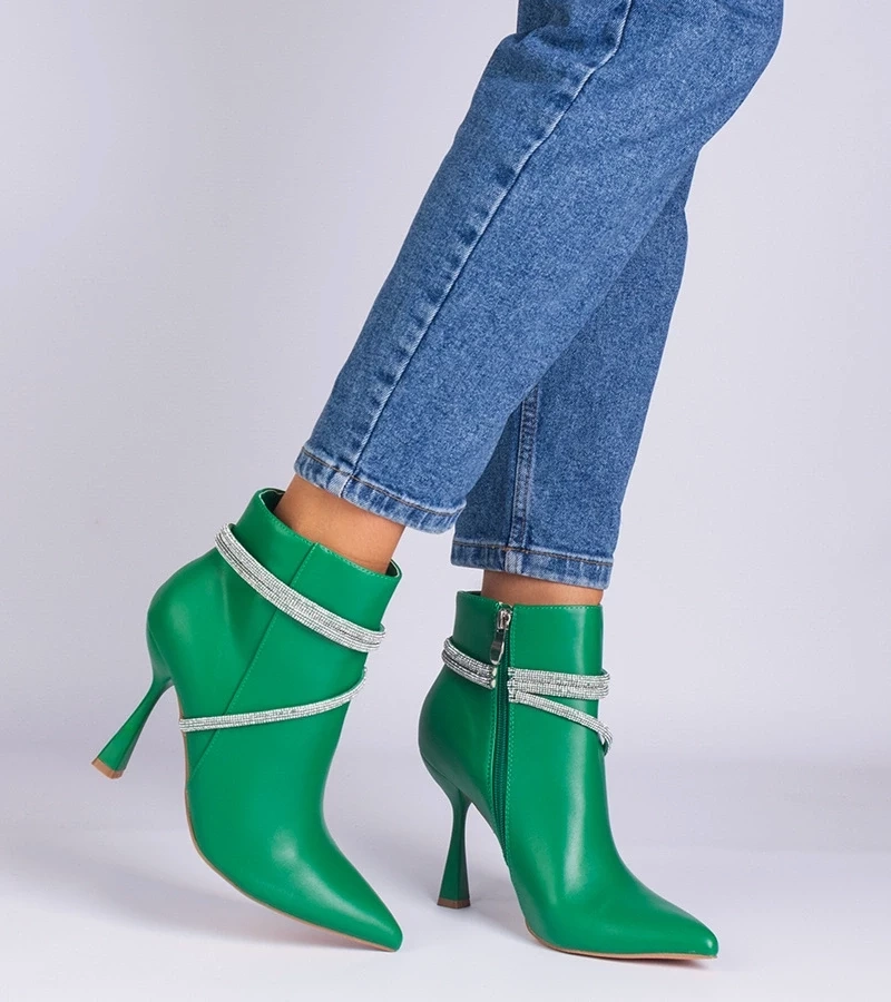 marka niezdefiniowana Grey boots Polanco