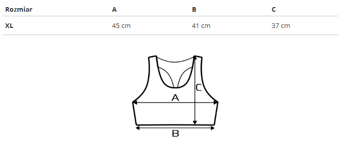 Reebok krátky top