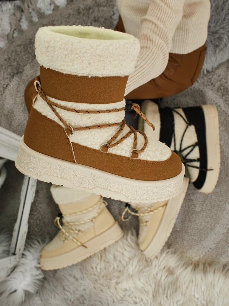 Resti Women&#039;s snow boots camel