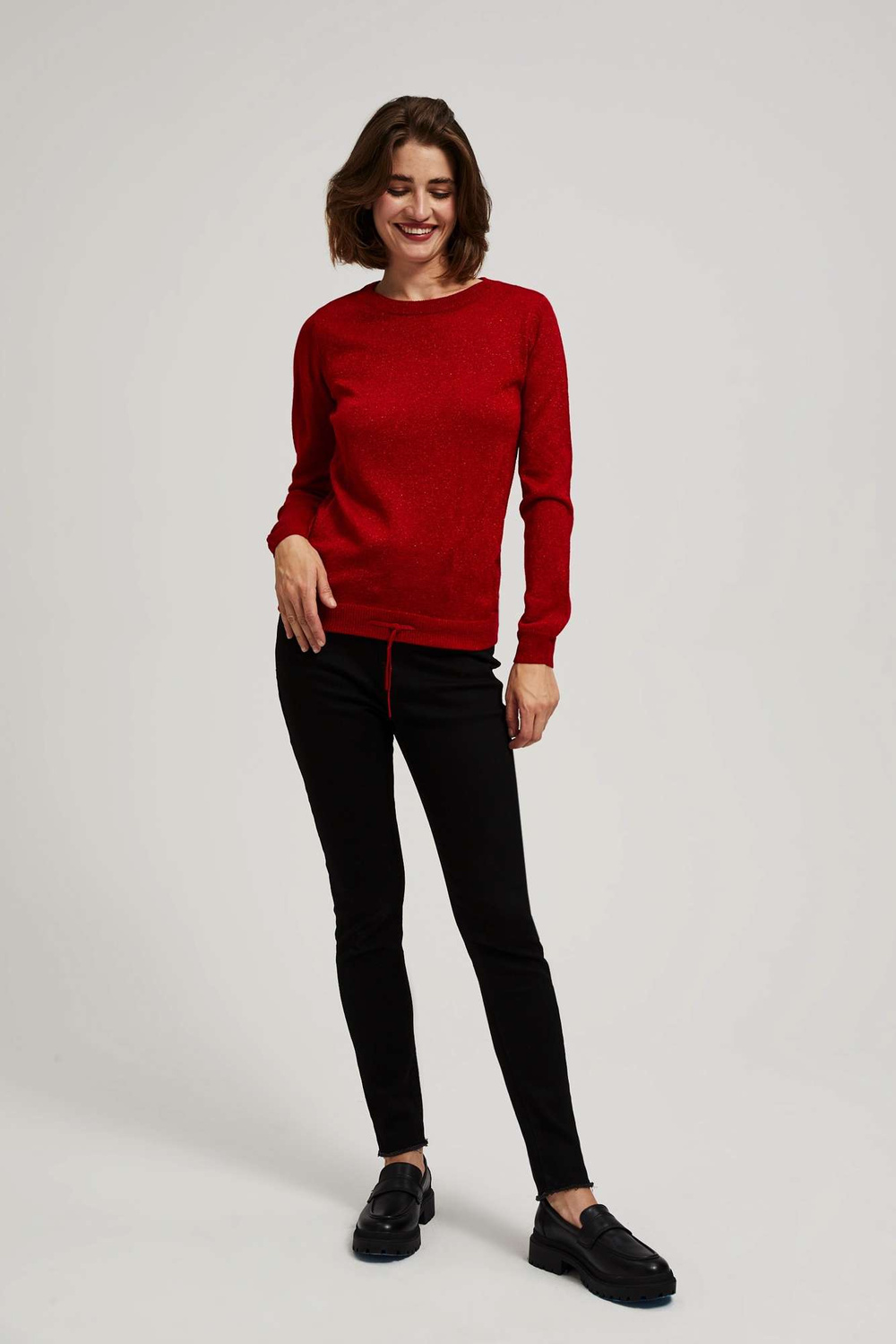 Marisse Sweater With Metallic Thread