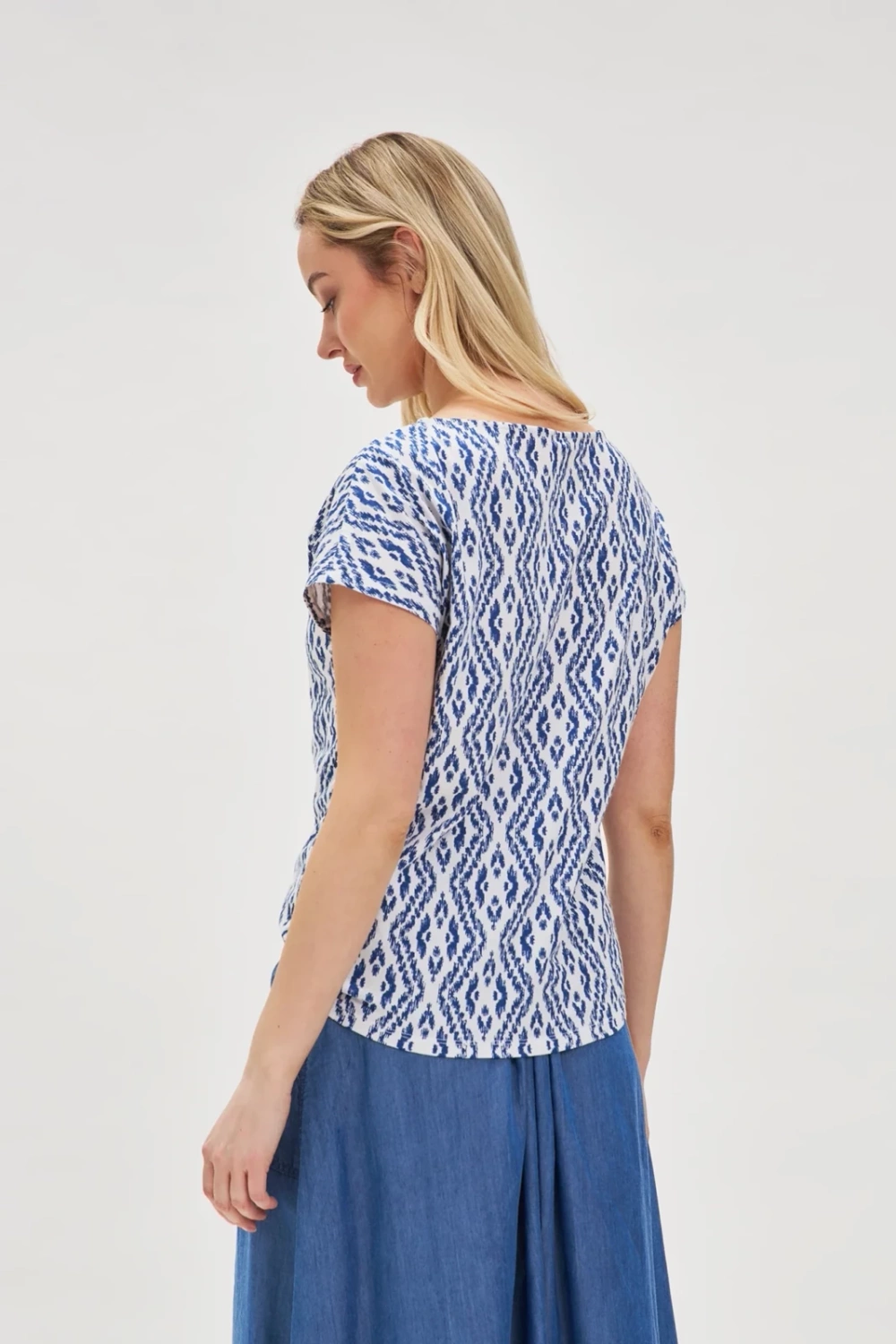 Marisse Women's T-Shirt L-Ts-4712 White