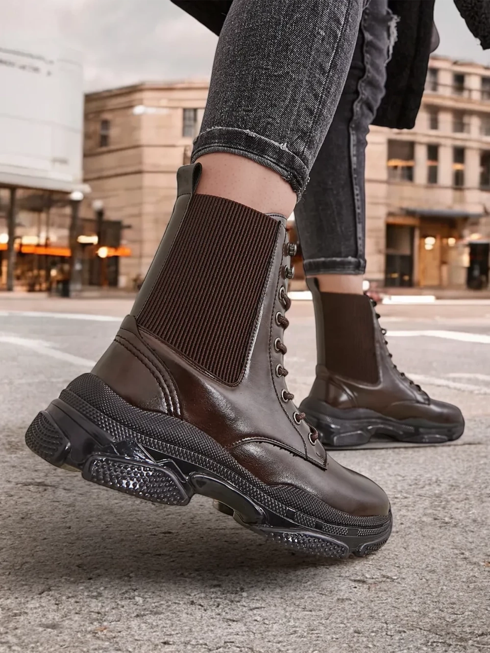 Resti Women's work style ankle boots Ronoppa