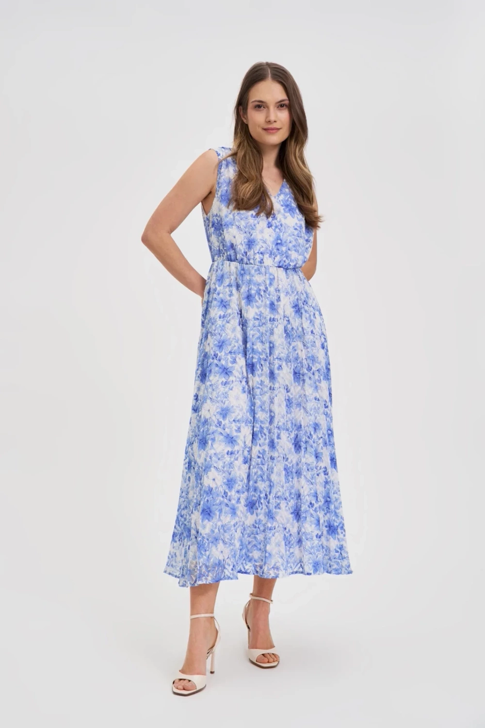 Marisse Women's Dress L-Su-4630 L.Blue