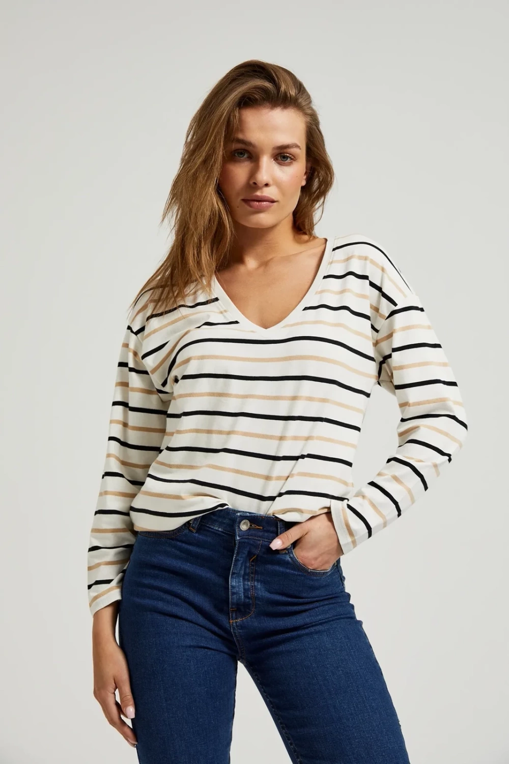 Marisse Women&#039;s Blouse Z-Ts-4503 Off White