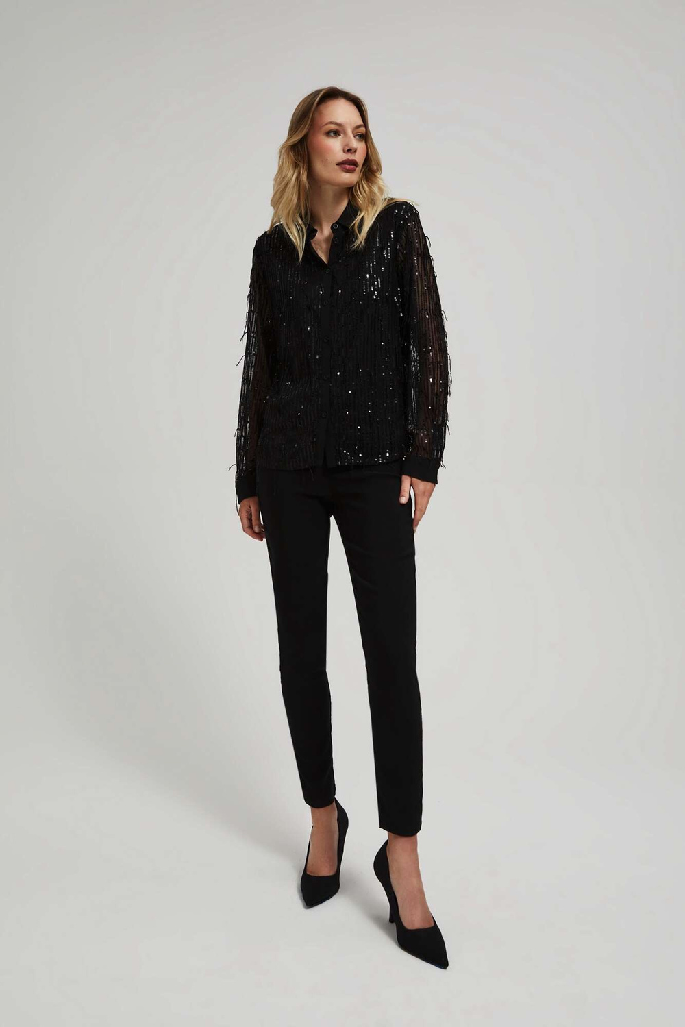 Marisse Sequined Shirt