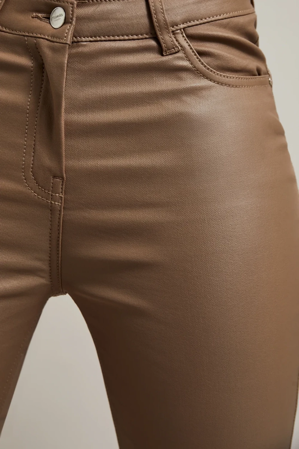 Marisse Women's Trousers Z-Sp-4525 Coffee