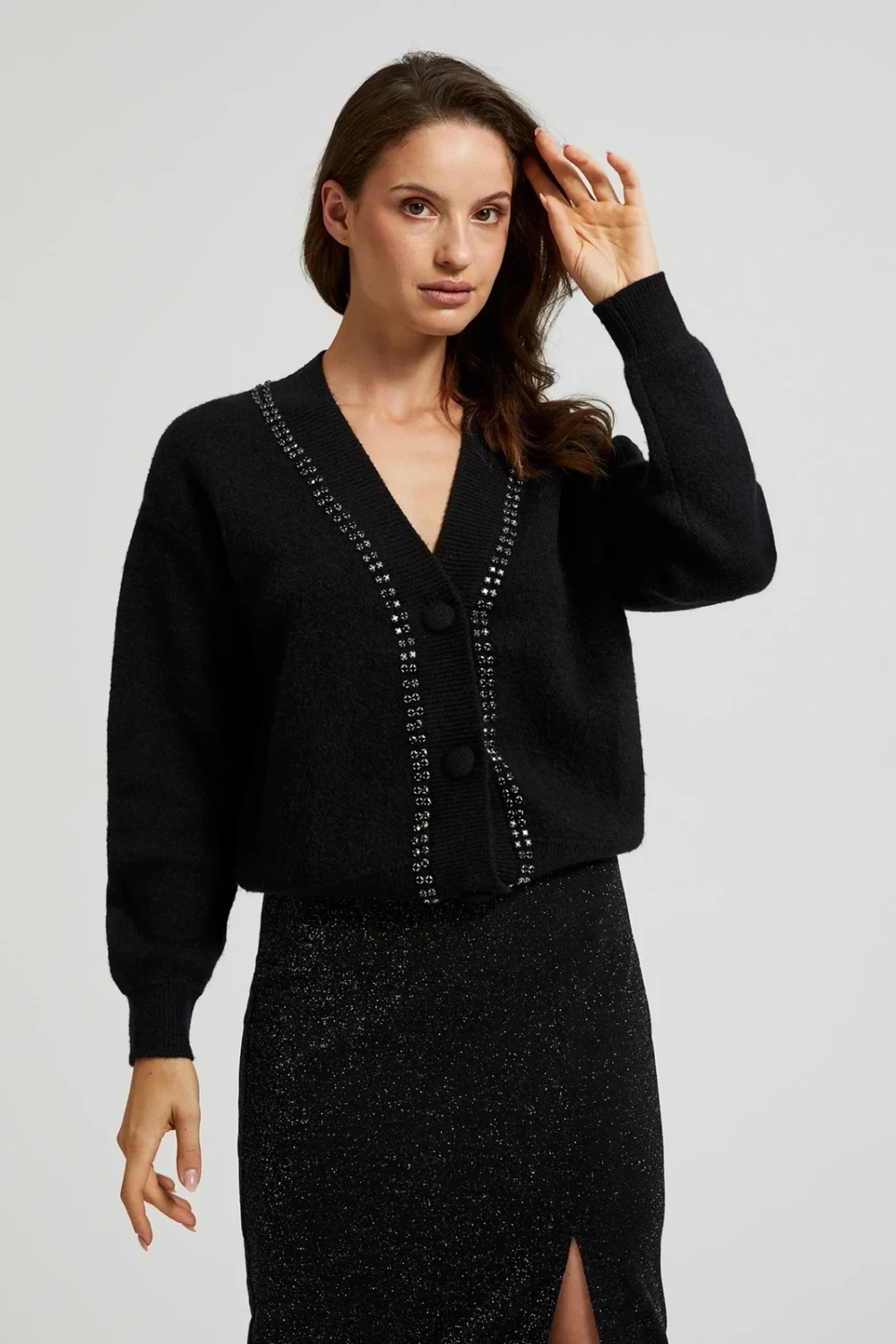 Marisse Women&#039;s Sweater Z-Sw-4539 Black