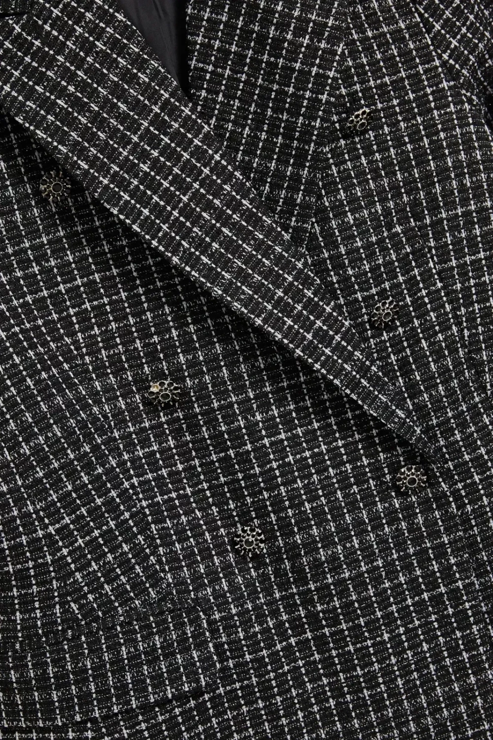 Marisse Double-Breasted Jacket With Decorative Buttons