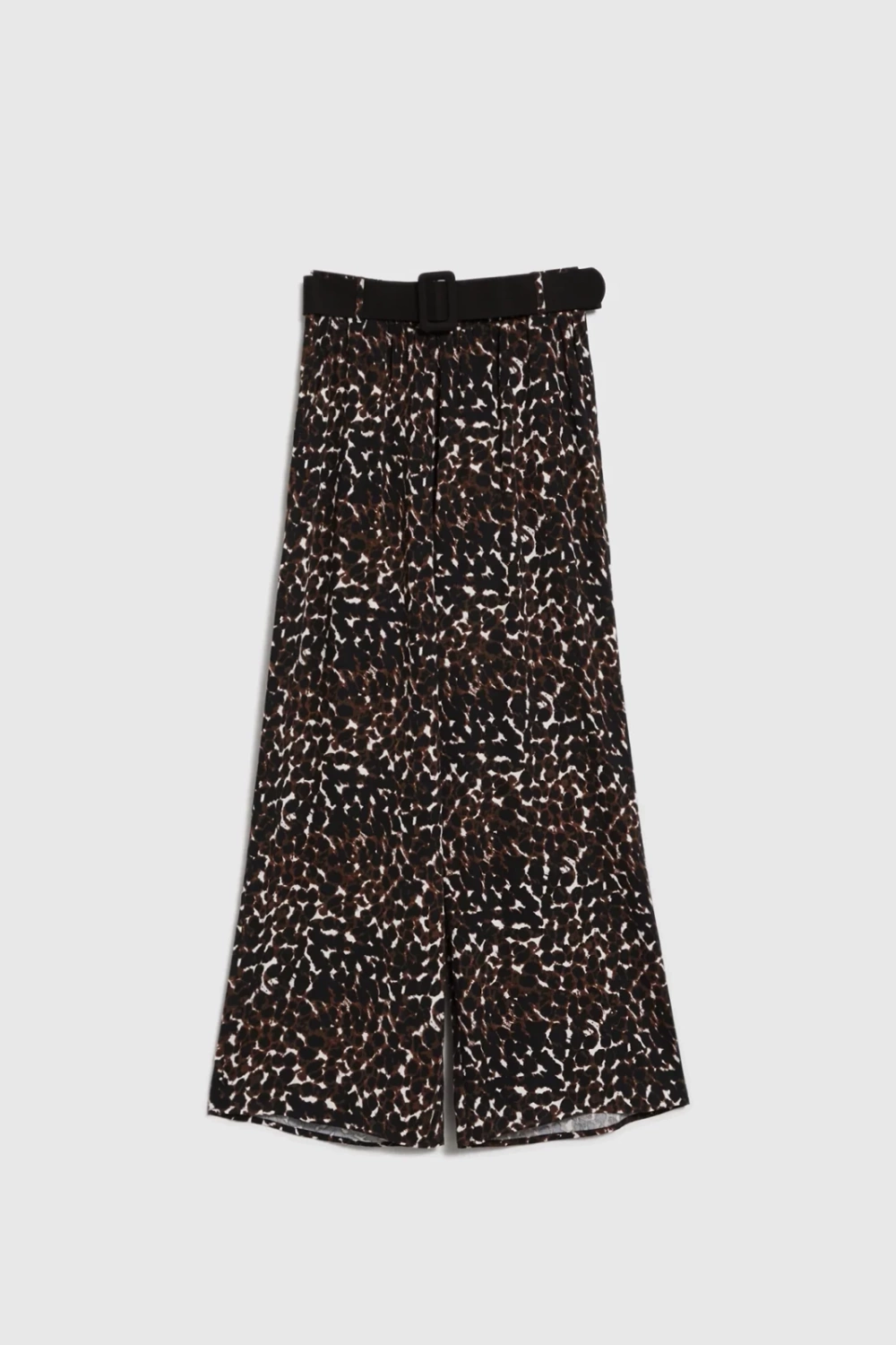 Marisse Brown Viscose Trousers With A Belt