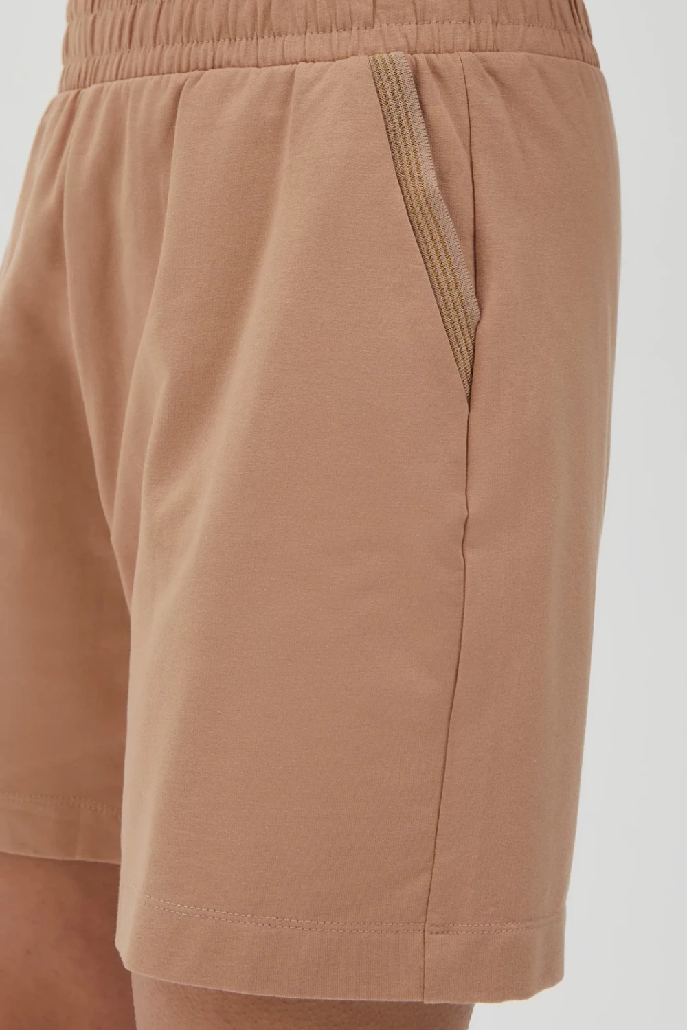 Marisse Women's Shorts L-Sh-4604 L.Brown