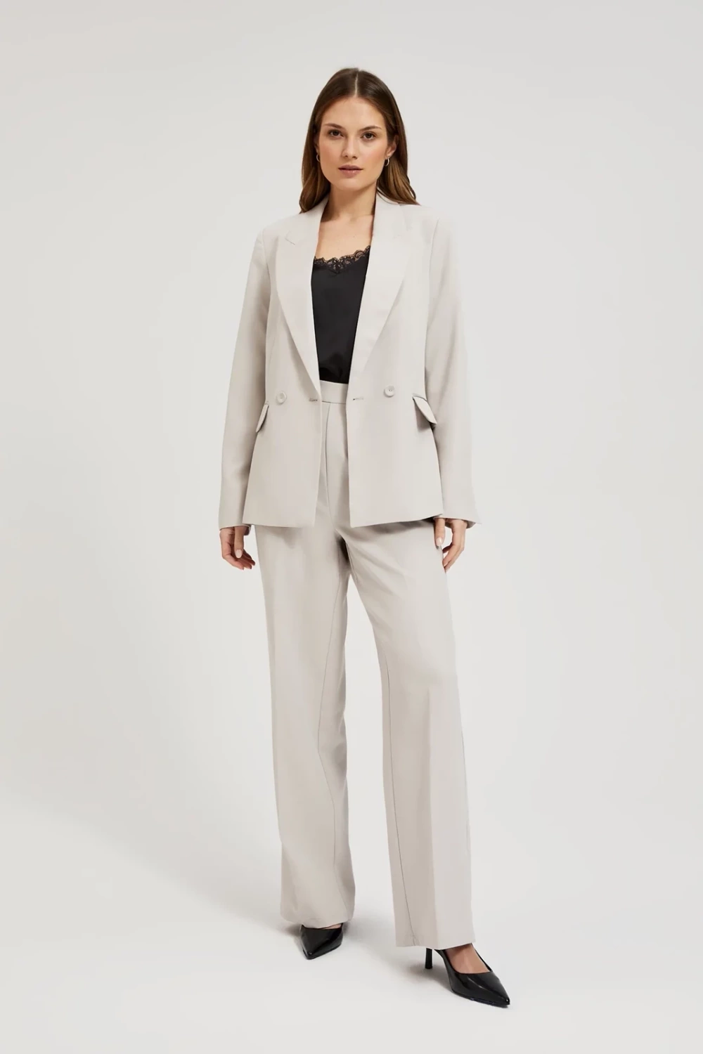 Women's trousers MOODO - grey