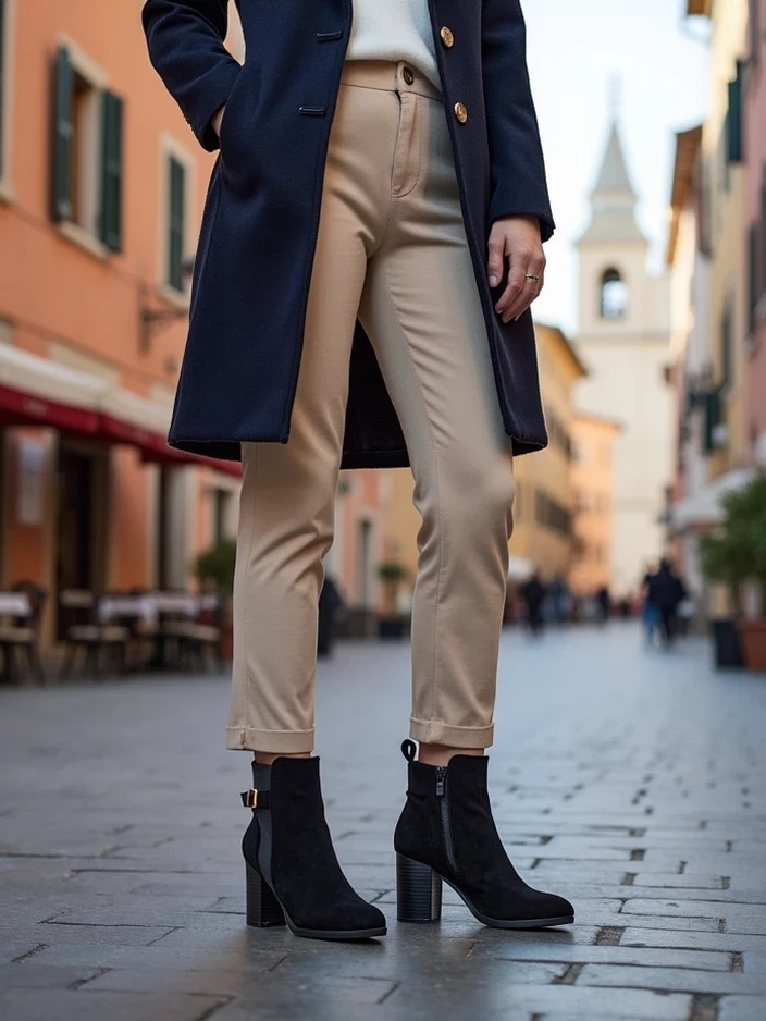 Resti Women's ankle boots on a Vierod post