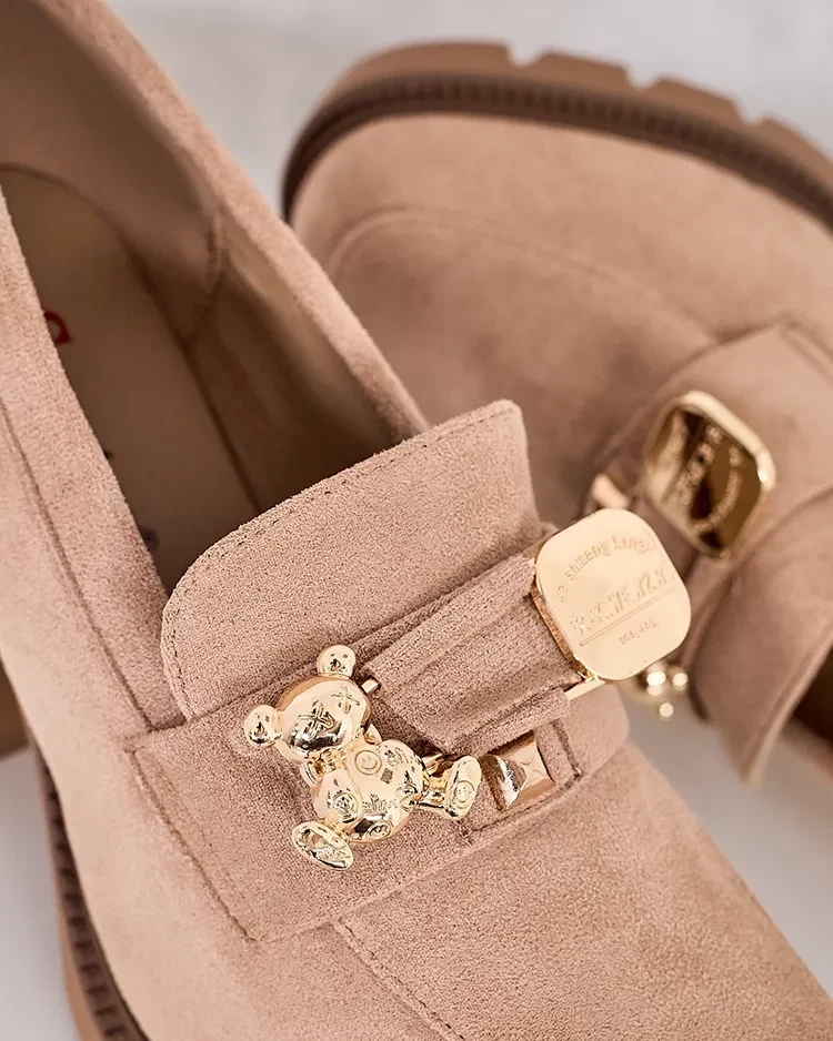 Resti Women&#039;s moccasins on a high post Nezii