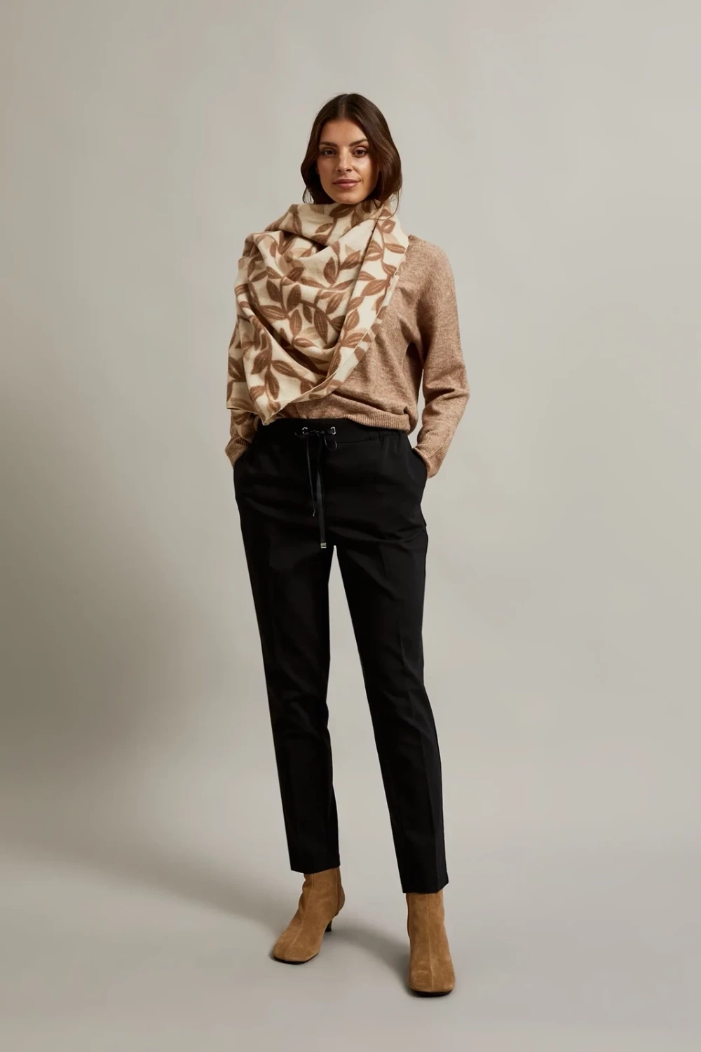 Marisse Women's Trousers Z-Sp-4523 Black