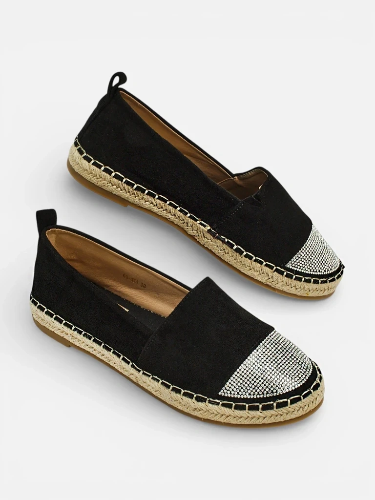 Dámske espadrilky s kamienkami Resti Avira