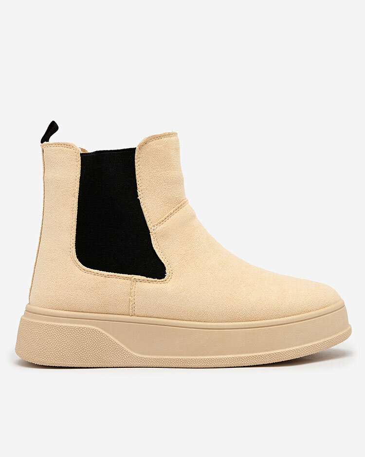 Resti Beige women&#039;s boots a&#039;la snow boots Uteris