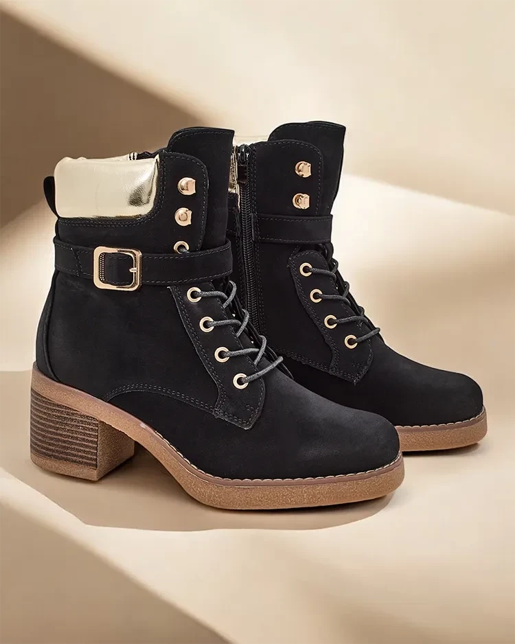 Resti Women's low-heeled ankle boots Nedelin