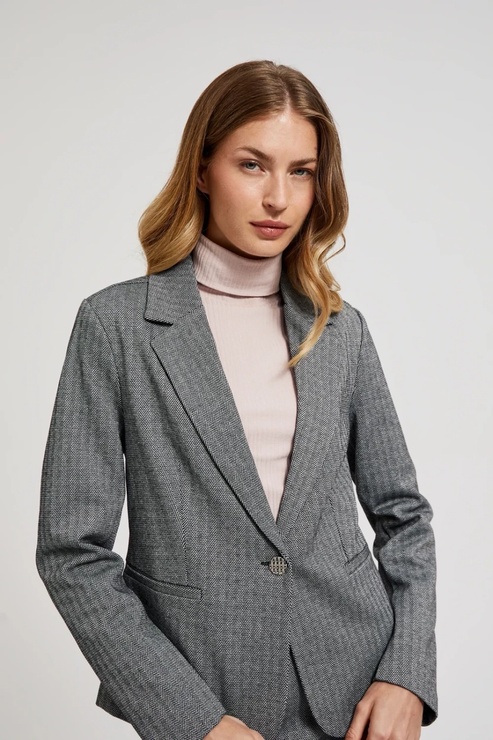 Marisse Women's Jacket Z-Mr-4502 Grey