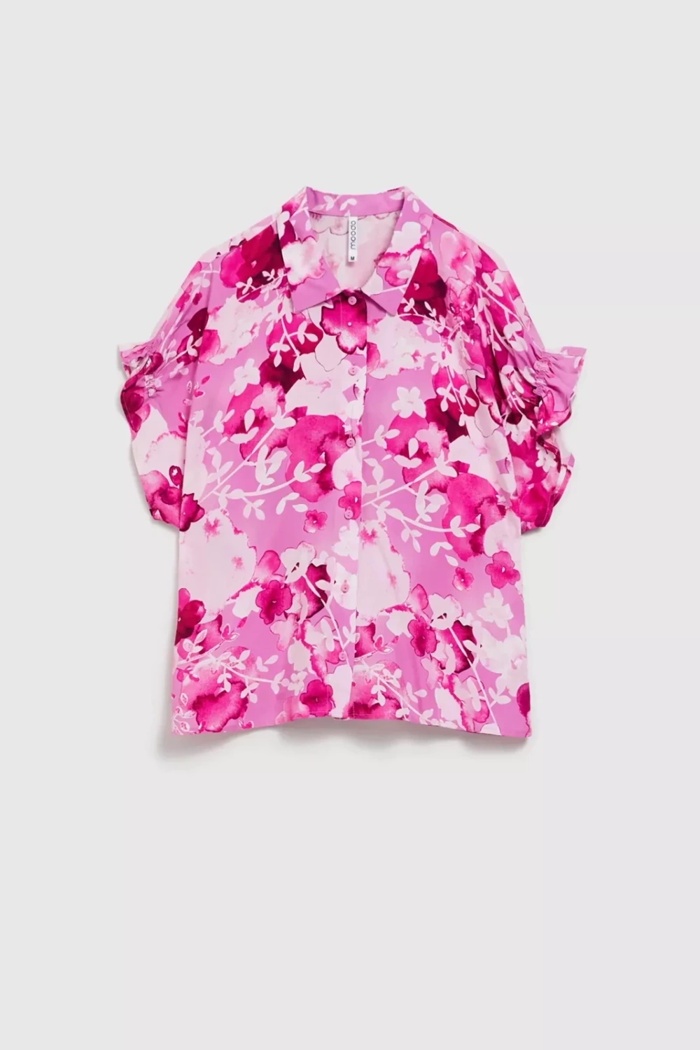 Marisse Women's Shirt L-Ko-4324 D.Pink