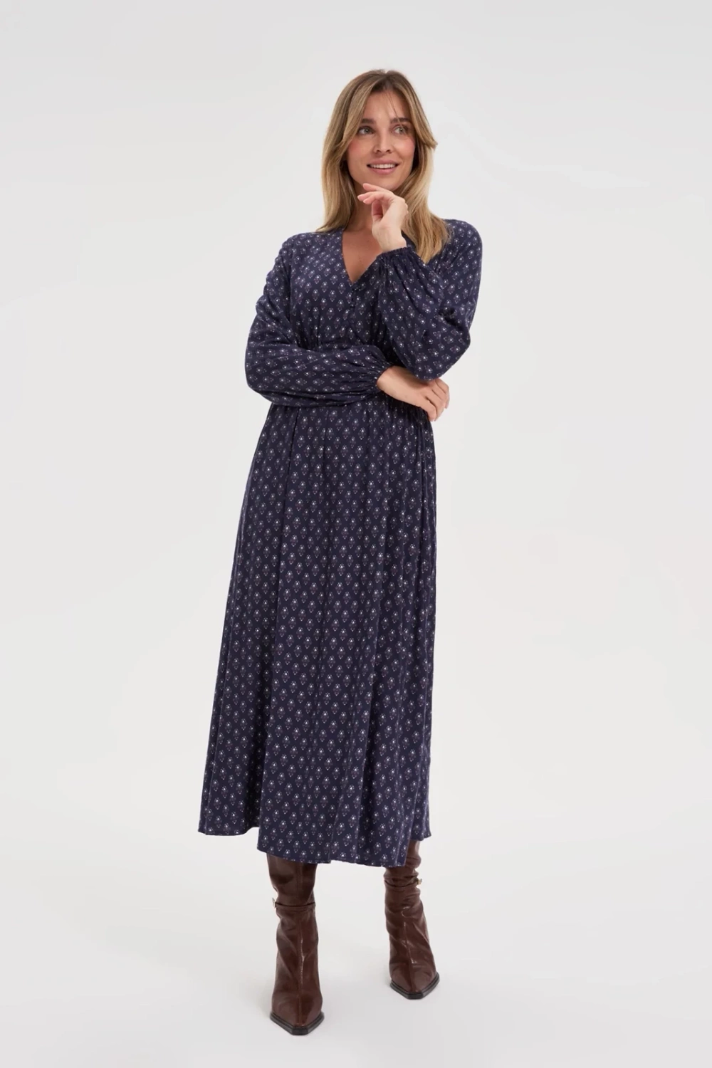 Marisse WOMEN&#039;S DRESS Z-SU-4800 NAVY