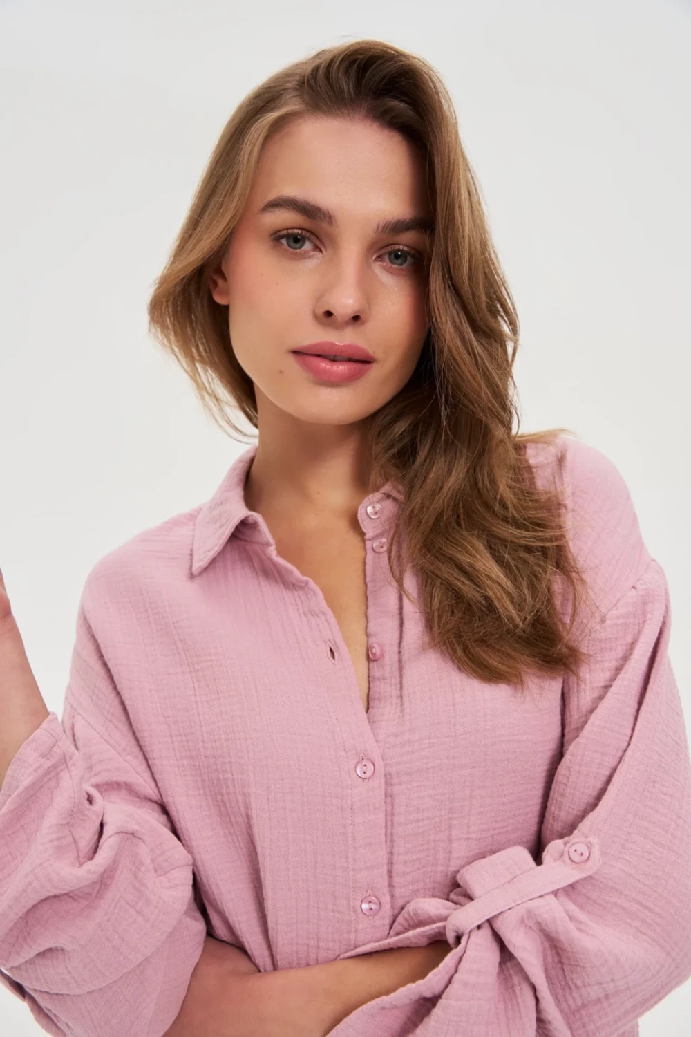 Marisse WOMEN'S SHIRT Z-KO-4800 L.PINK