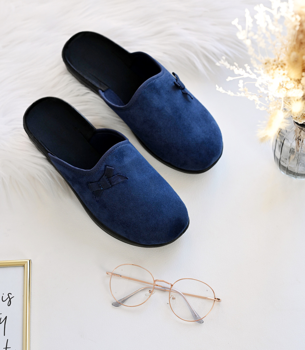 Дамски чехли Natural Style NS-710, тъмносиньо