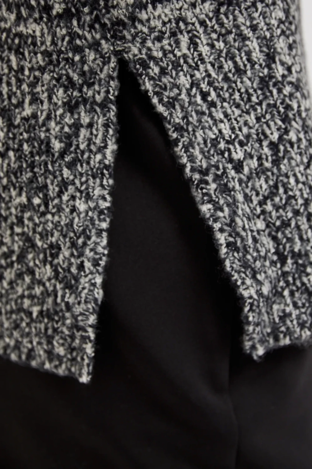 Marisse Women&#039;s Sweater Z-Sw-4545 Black Mel
