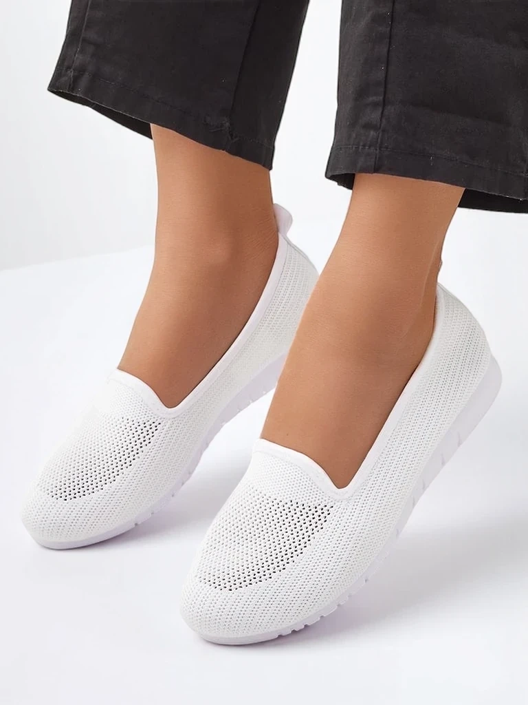 Resti Women's fabric moccasins Caerit