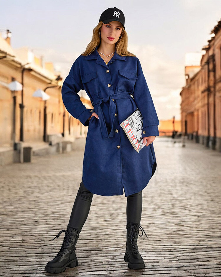 Resti Womens Shirt Type Coat
