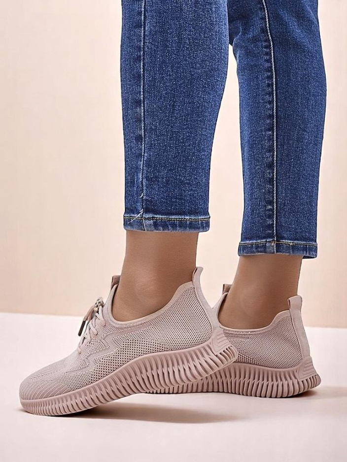 Resti Women’s Slip-On Fabric Sports Shoes Royaletta
