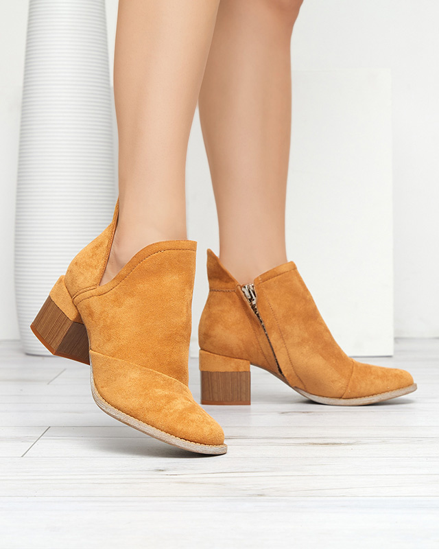 Resti Brown women&#039;s ankle boots Jeneuer - Footwear