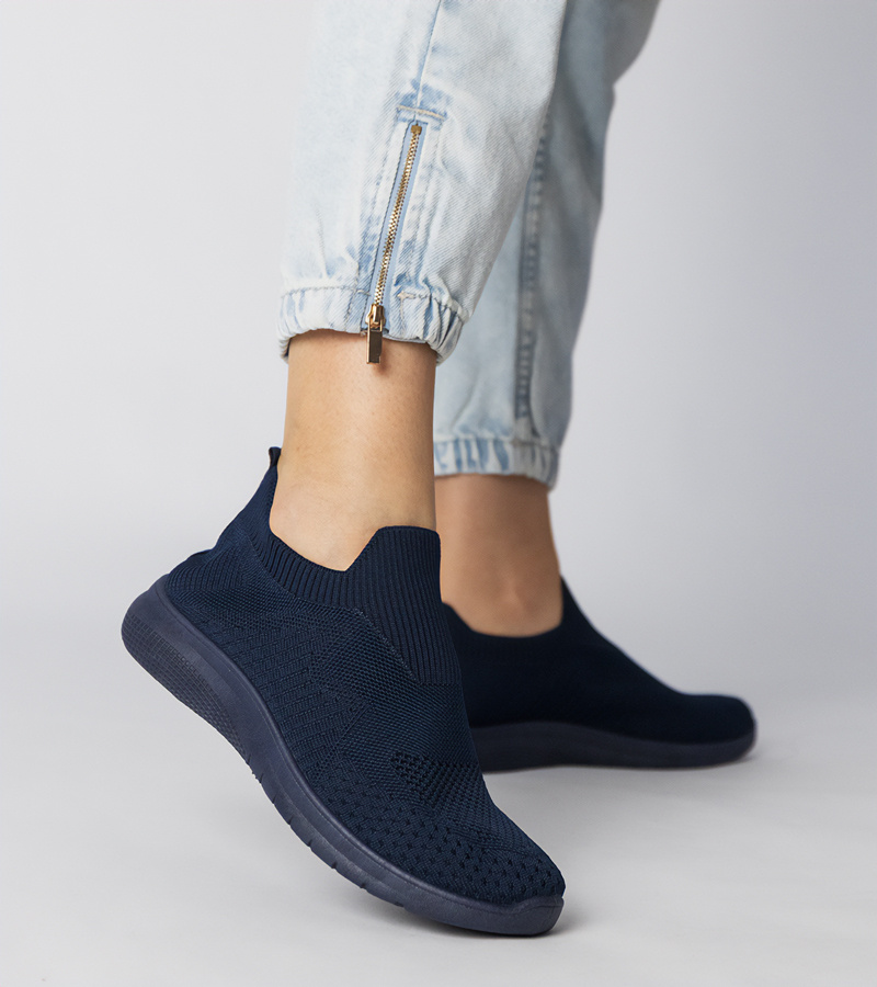 Gemre Adidași sport bleumarin cu șosetă Kreta