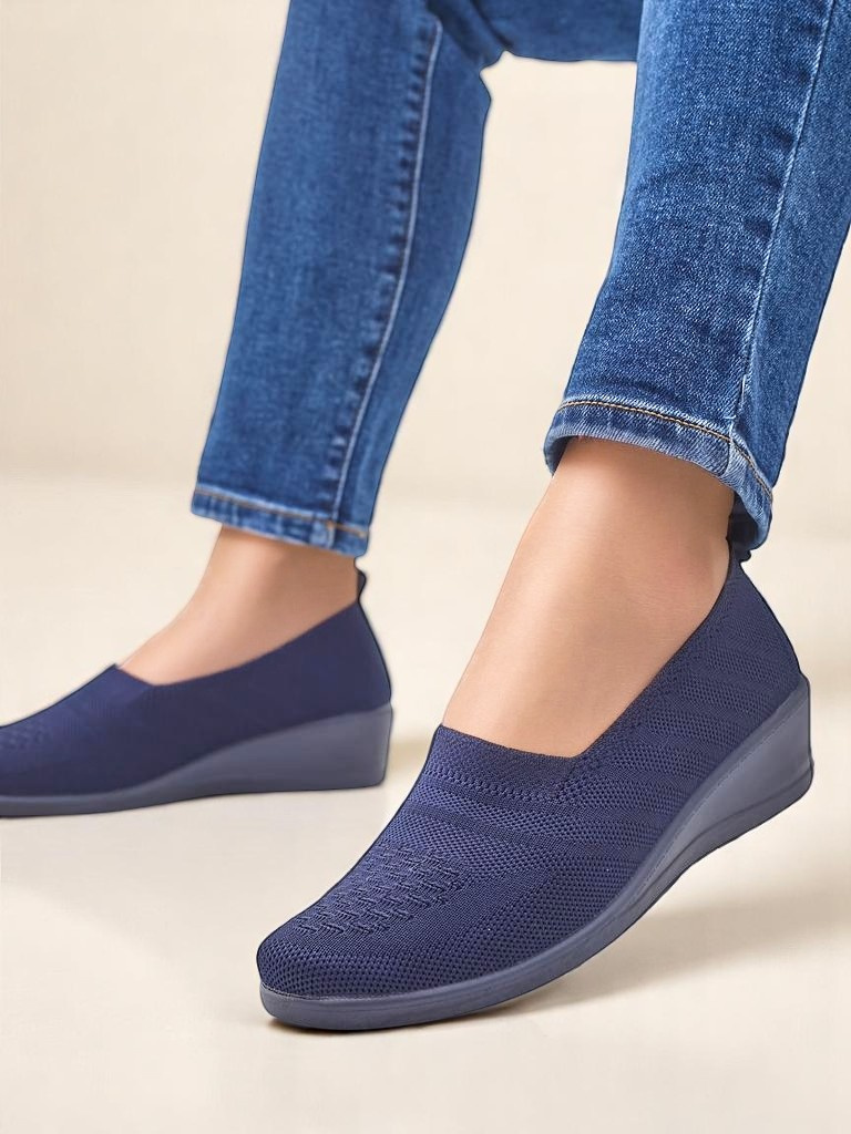 Resti Women's loafers on a low wedge Epoles
