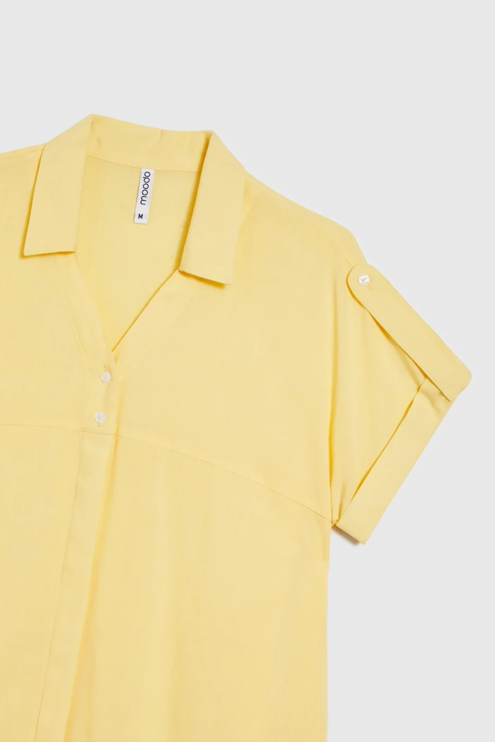 Marisse Yellow Viscose Shirt