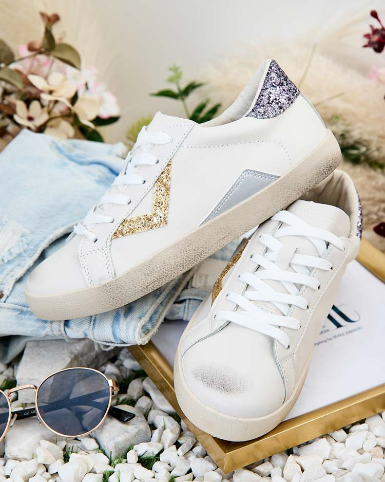 Resti Women&#039;s sporty sneakers with embellishments Ginn
